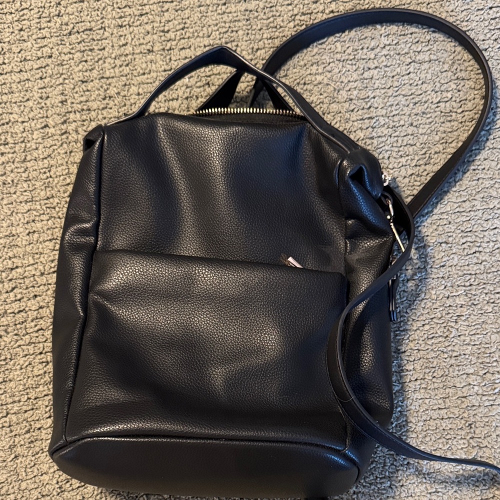 A New Day Black Textured Bag